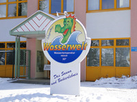 Eingang zur Wasserwelt Wagrain